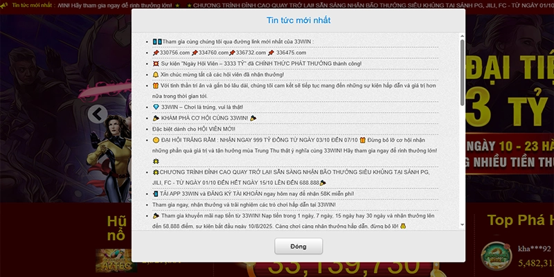 Tổng quan về 33win
